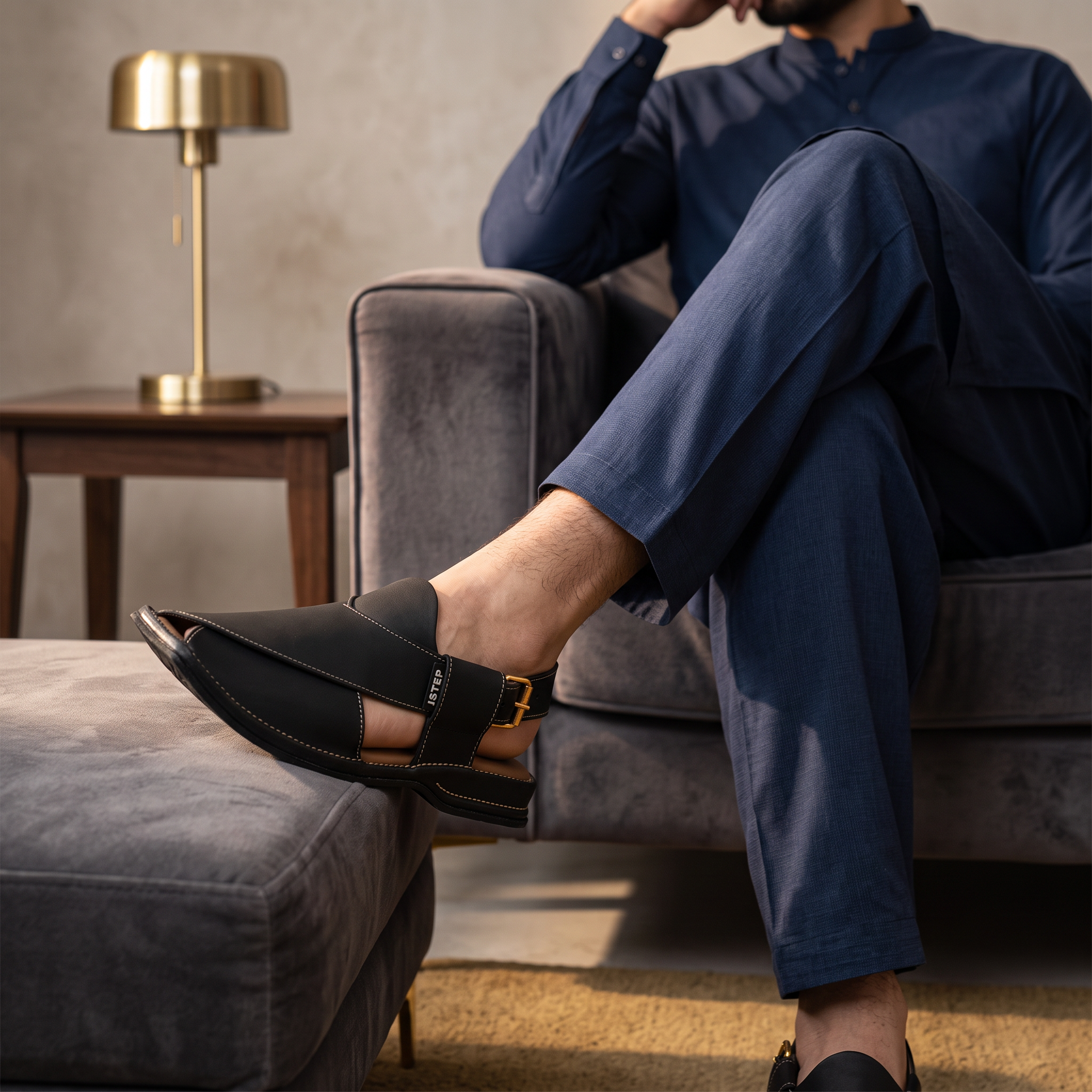 Peshawari Sandal Black 0140773