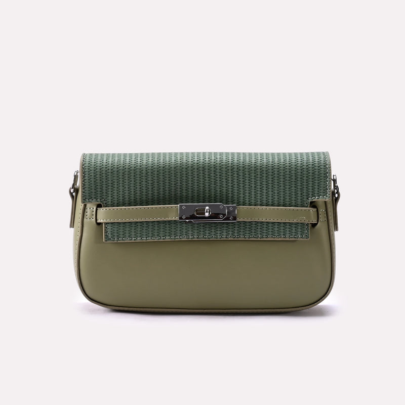 Casual Hand Bag Green 0322189