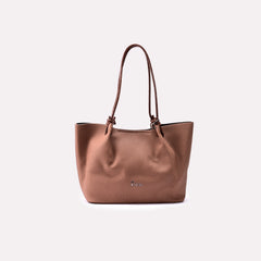 Casual Shoulder Bag Light Brown 0331765