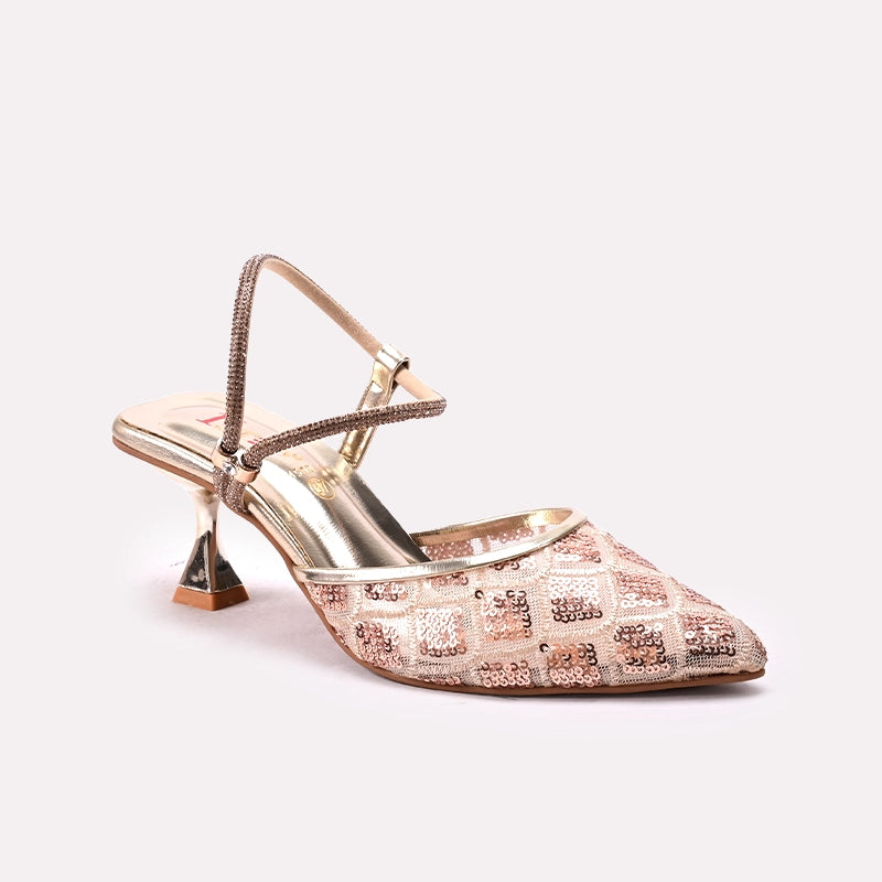 Bridal Court Shoes Golden 0450044