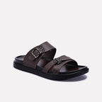 Brown Casual Slippers For Men