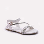 White Fancy Sandals 0421390