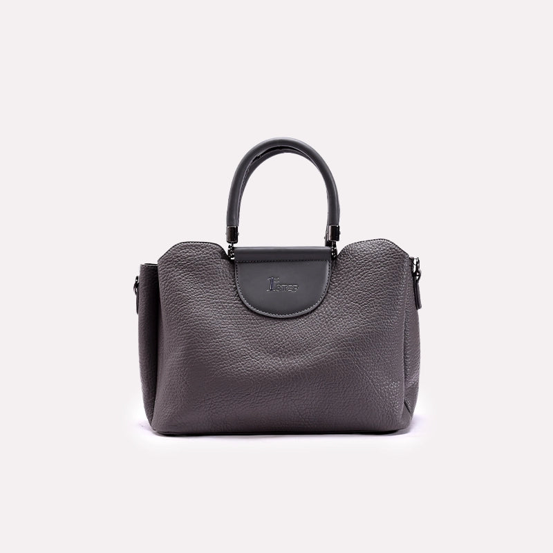 Gray Ladies Casual Shoulder Bags 0331441