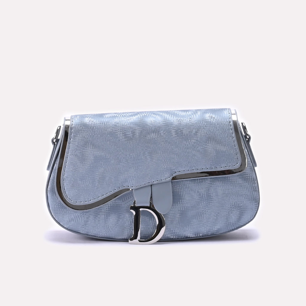 Hand Bag Blue 0322325