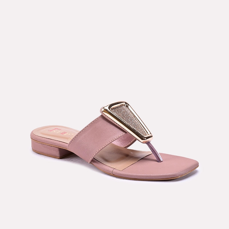 Peach Fancy Flip Flops 0412810