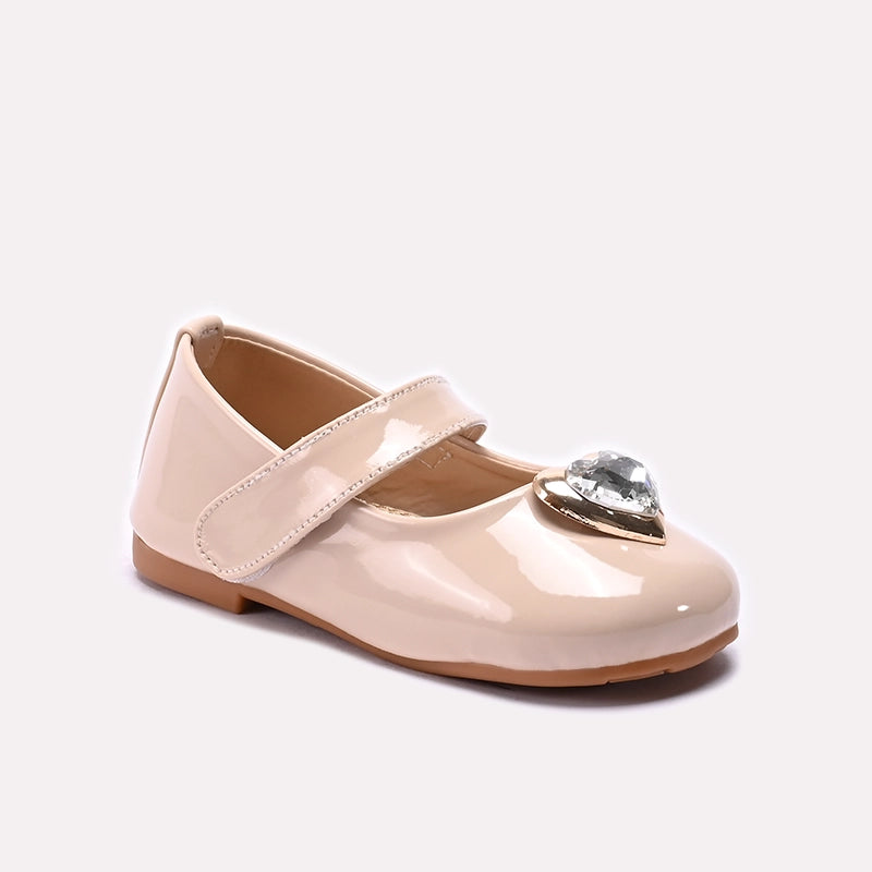 Girl Fancy Pumps Fawn 0710670
