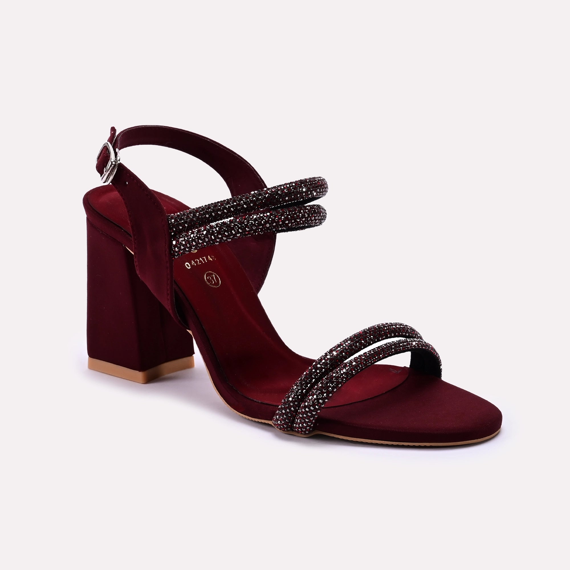Fancy Sandal Maroon 0421748