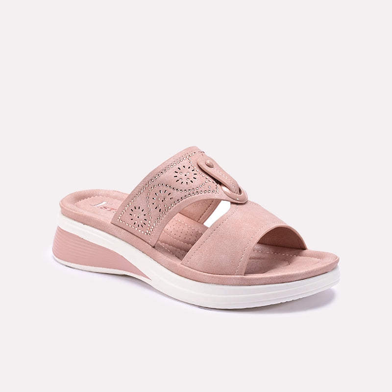 Pink Comfy Casual Slippers 0412260