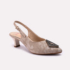 Fancy Court Shoes Fawn 0450237