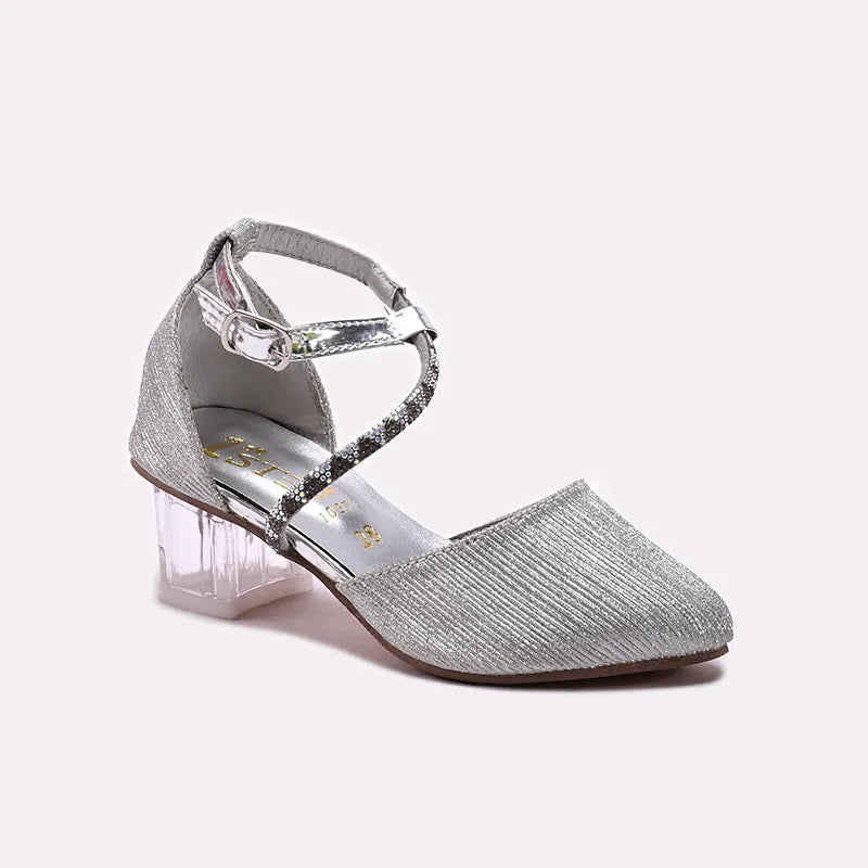 Silver Fancy Pumps 0710571