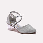 Silver Fancy Pumps 0710571