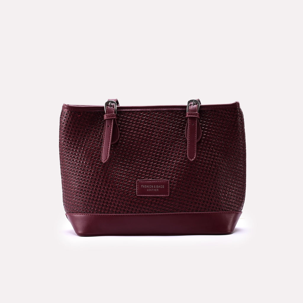 Casual Shoulder Bags Maroon 0331741