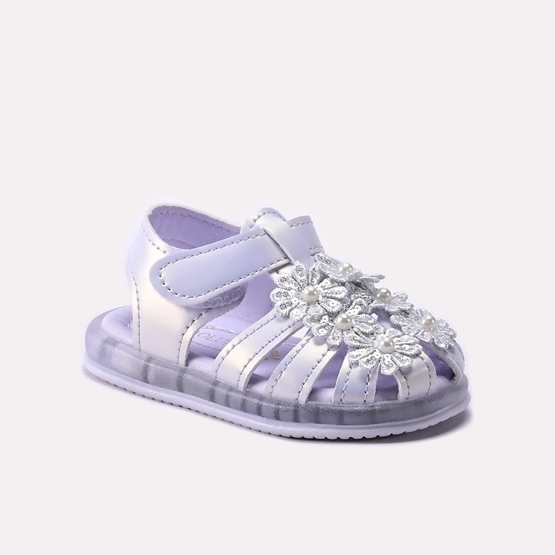 Baby Fancy Sandal Silver 0721264