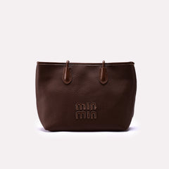 Casual Shoulder Bags Dark Brown 0331714