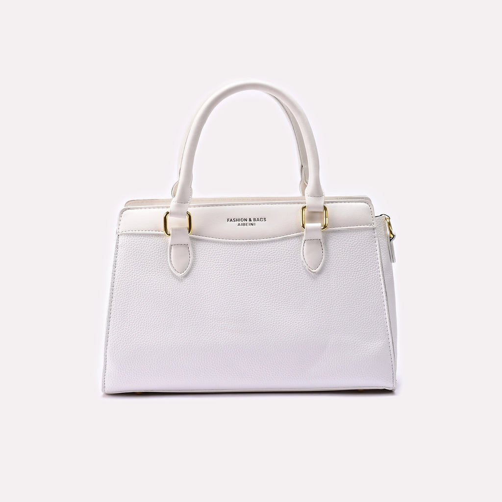 Casual Shoulder Bag White 0331770