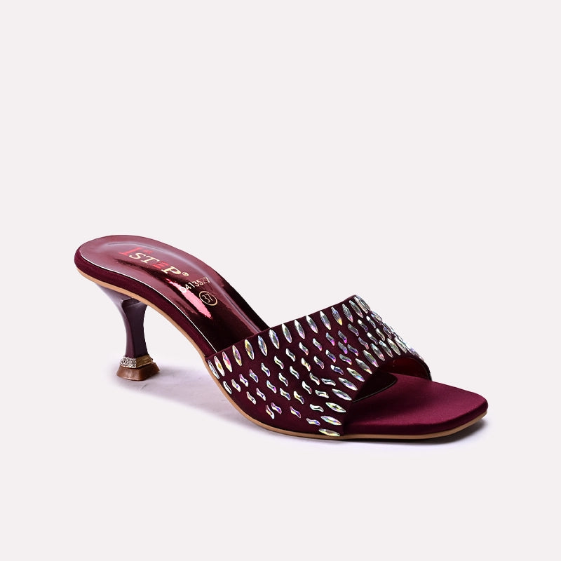 Fancy Slipper Maroon 0413527