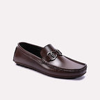 Brown Shiny Loafers 0130889