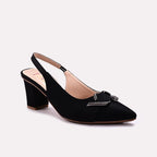 Fancy Court Shoes Black 0450082