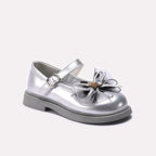 Girl Fancy Pumps Silver 0710711