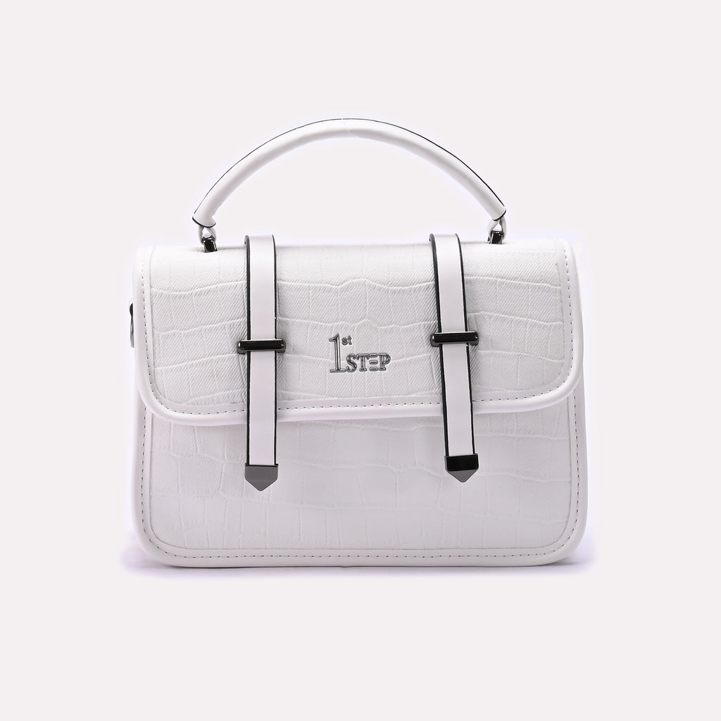 Hand Bag White 0322334