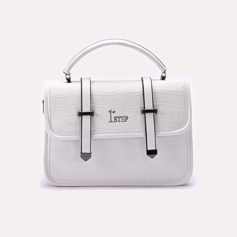 Hand Bag White 0322334