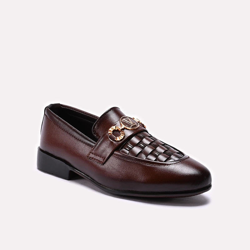 Boy Formal Shoes Brown 0610684