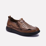 Khaki Roman Sandals For Men