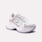 Women Womens White Sneakers 0440814