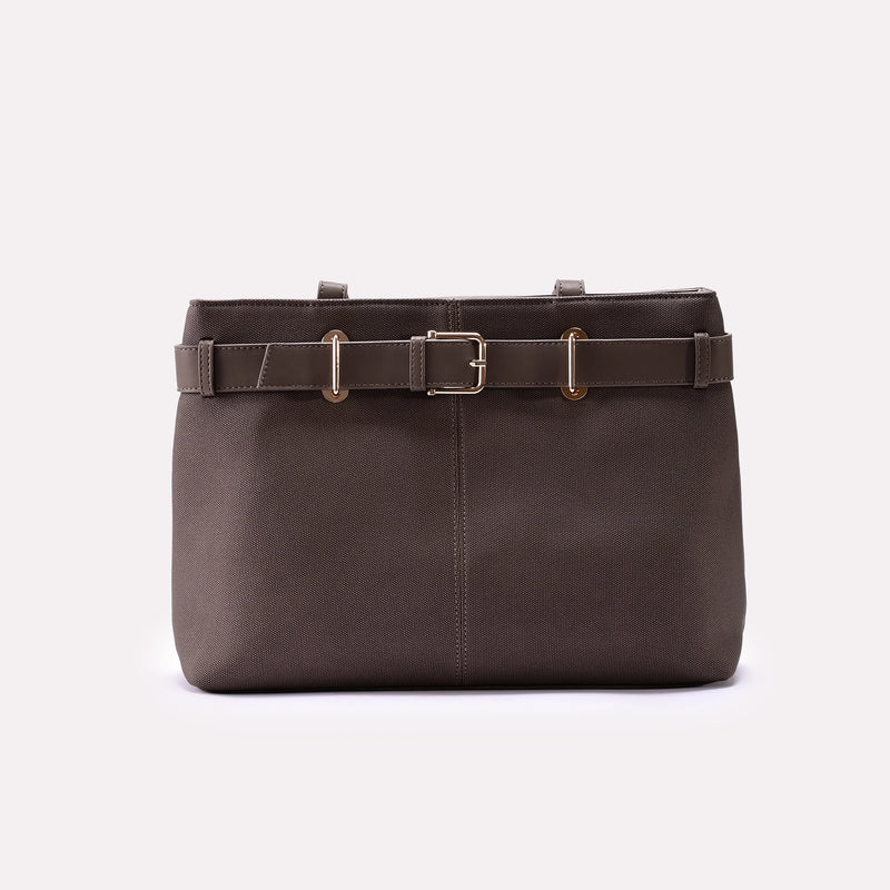 Casual Shoulder Bag Gray 0331742