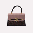 Hand Bag Dark Brown 0322317