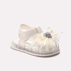Girl Fancy Sandal White 0721395