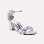 Silver Bridal Sandals 0421341