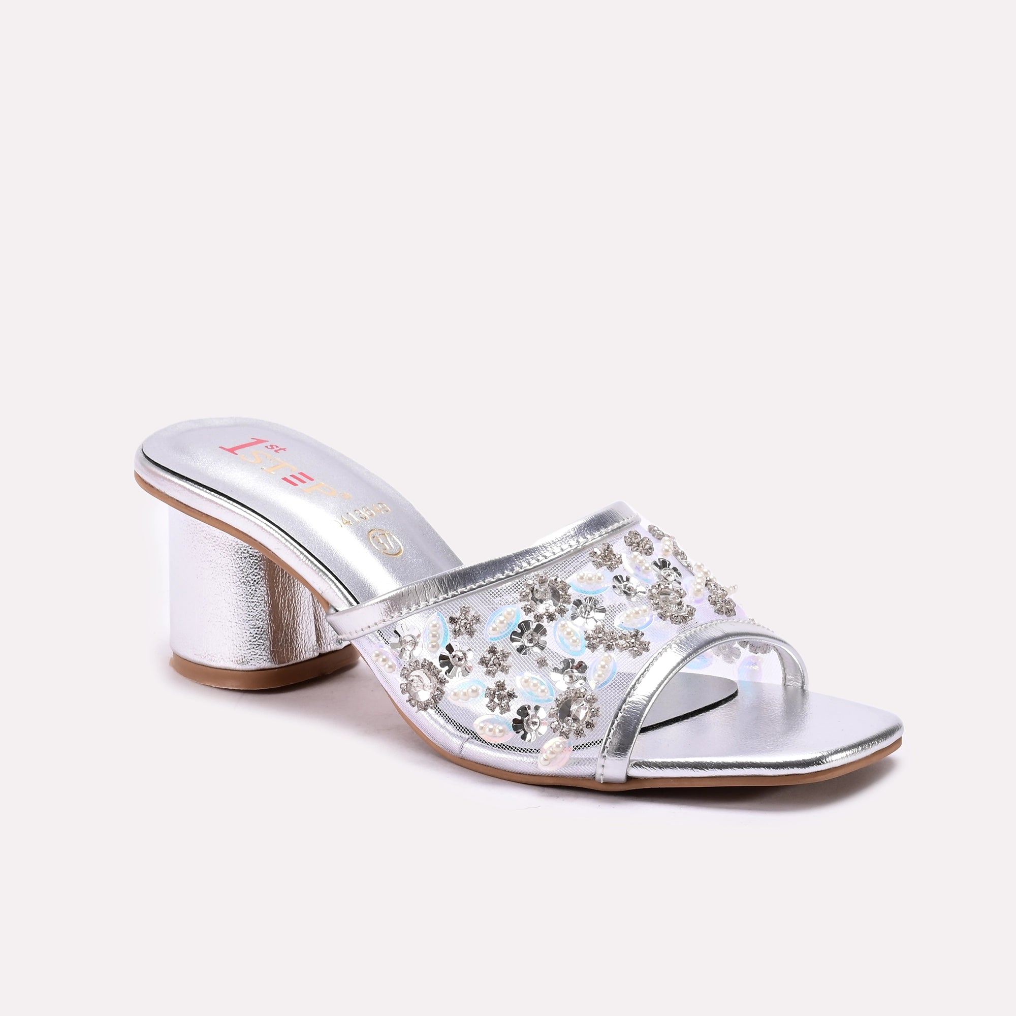 Bridal Slipper Silver 0413649