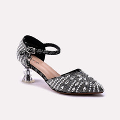 Bridal Court Shoes Black 0450186