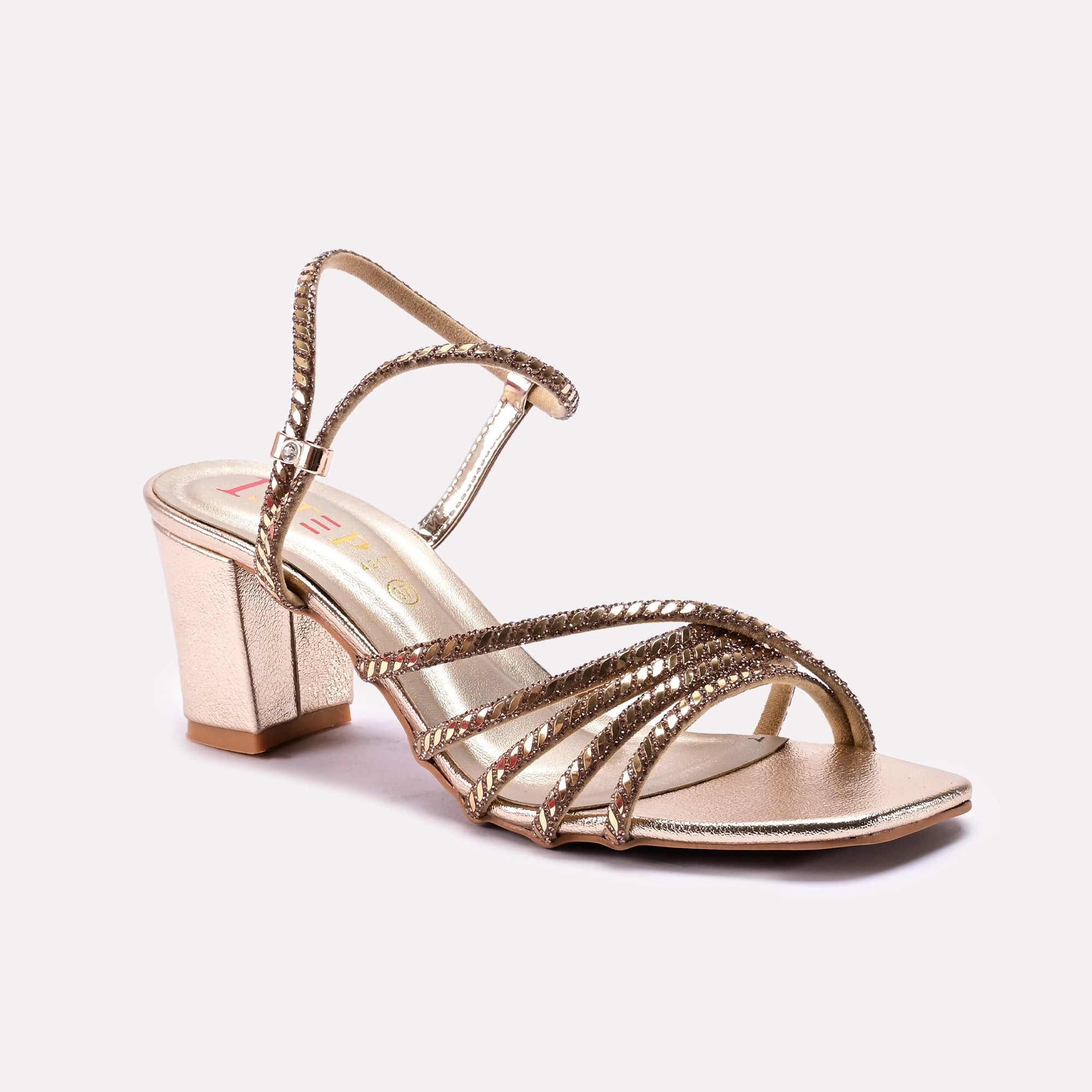 Fancy Sandal Golden 0421734