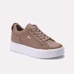 Women Sneaker Shoes Brown 0441024