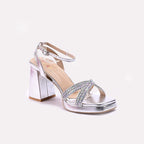 Silver Bridal Sandals 0421544