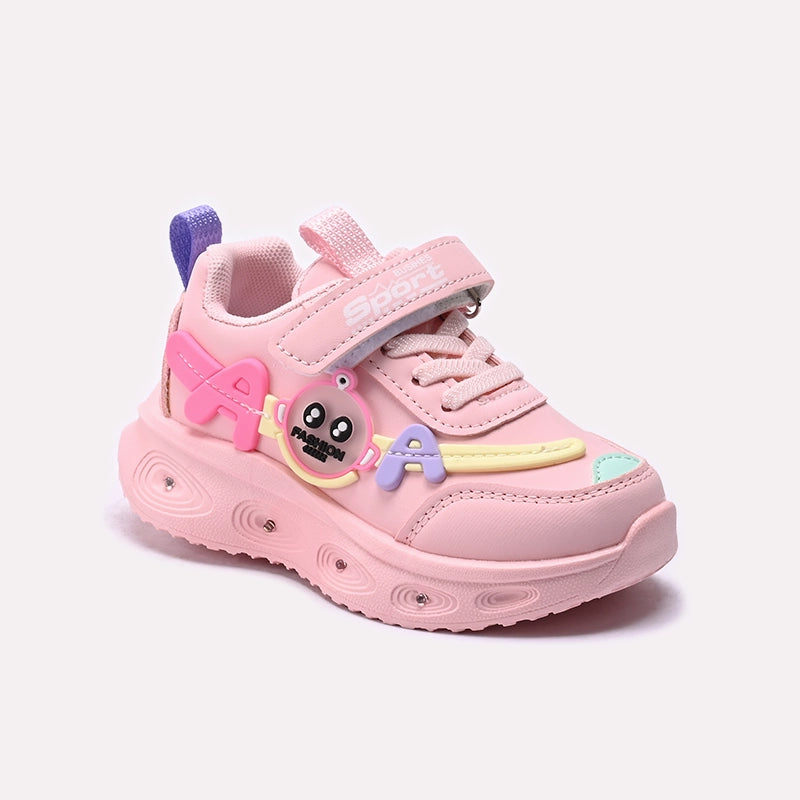 Girl Jogger Shoes Pink 0750592