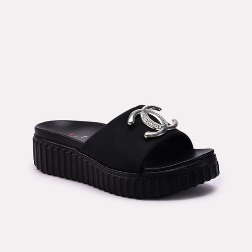 Black Casual Slipper 0413368