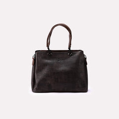 Casual Shoulder Bags Dark Brown 0331589