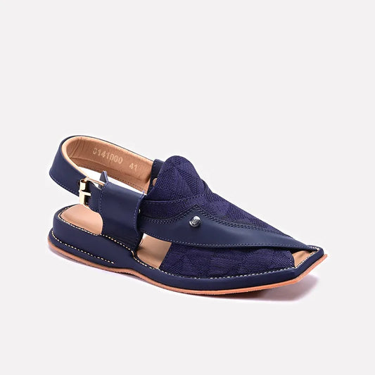 Kaptan Peshawari Sandal  Blue 0141000