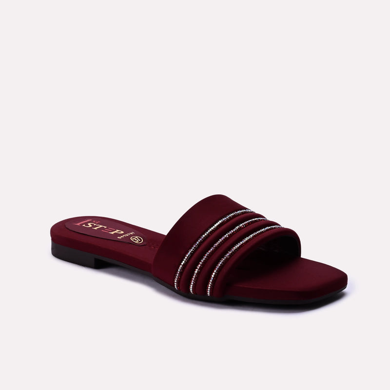 Fancy Slipper Maroon 0413797
