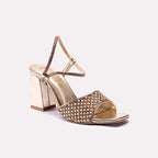 Fancy Sandal Golden 0421670