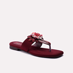Fancy Slipper Maroon 0413809
