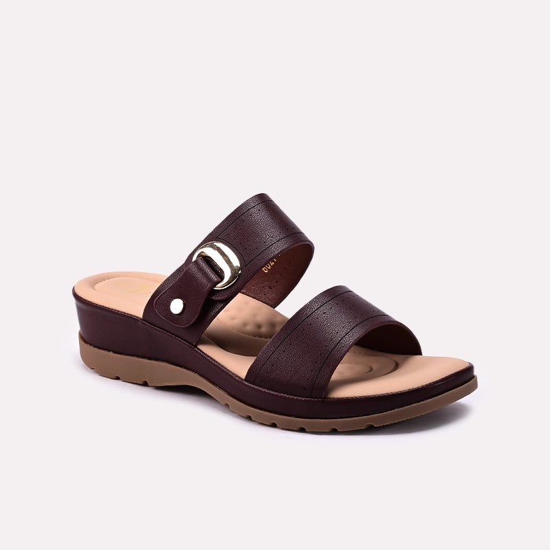 Mahroon Casual Slipper 0413441