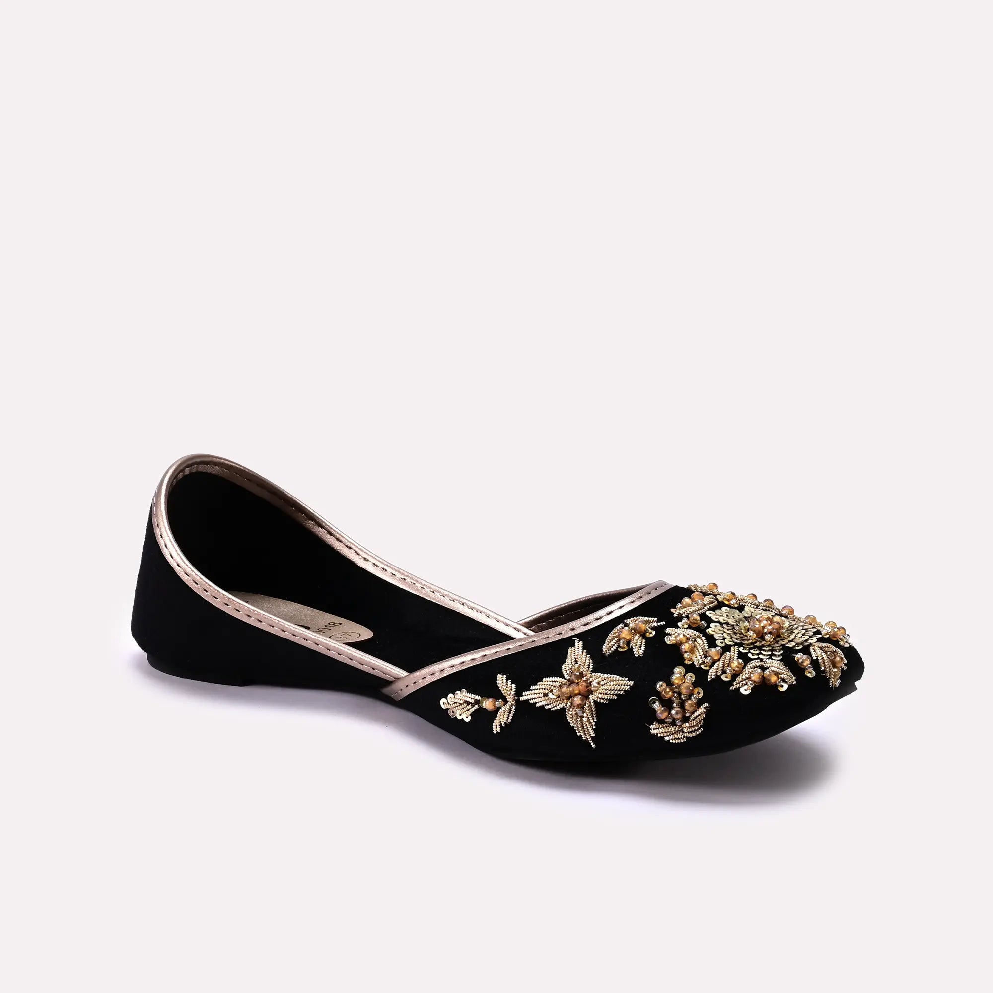 Fancy Khussa Black 0460018