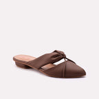 Brown Casual Mules 0431437