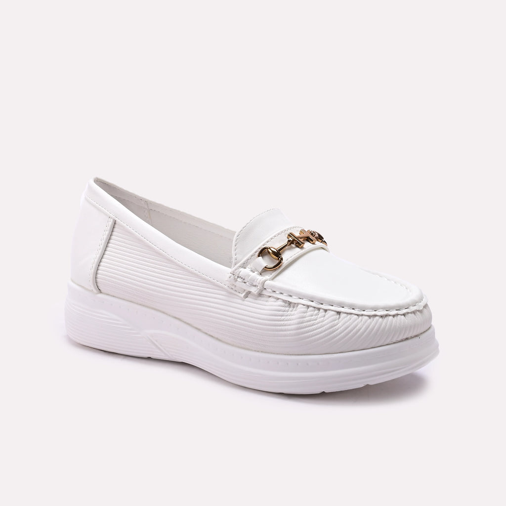 Moccasin Shoes White 0440992