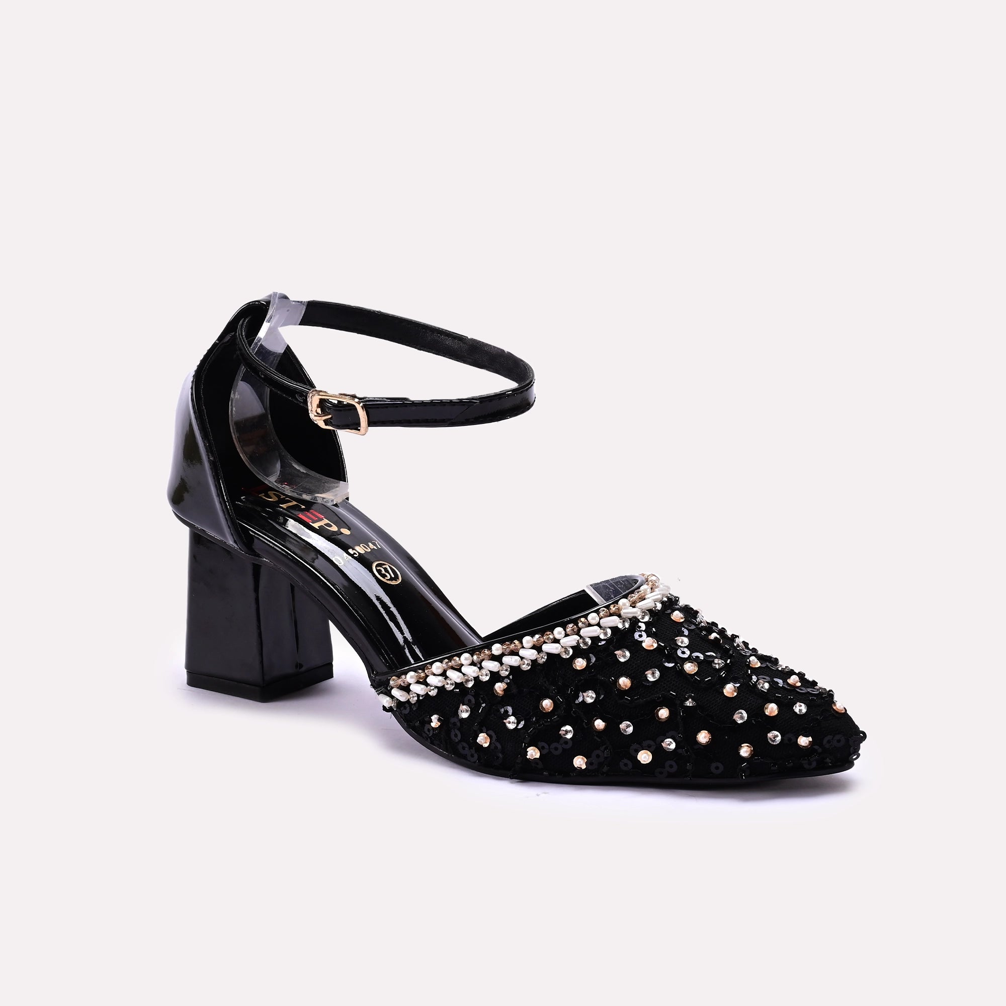 Bridal Court Shoes Black 0450047