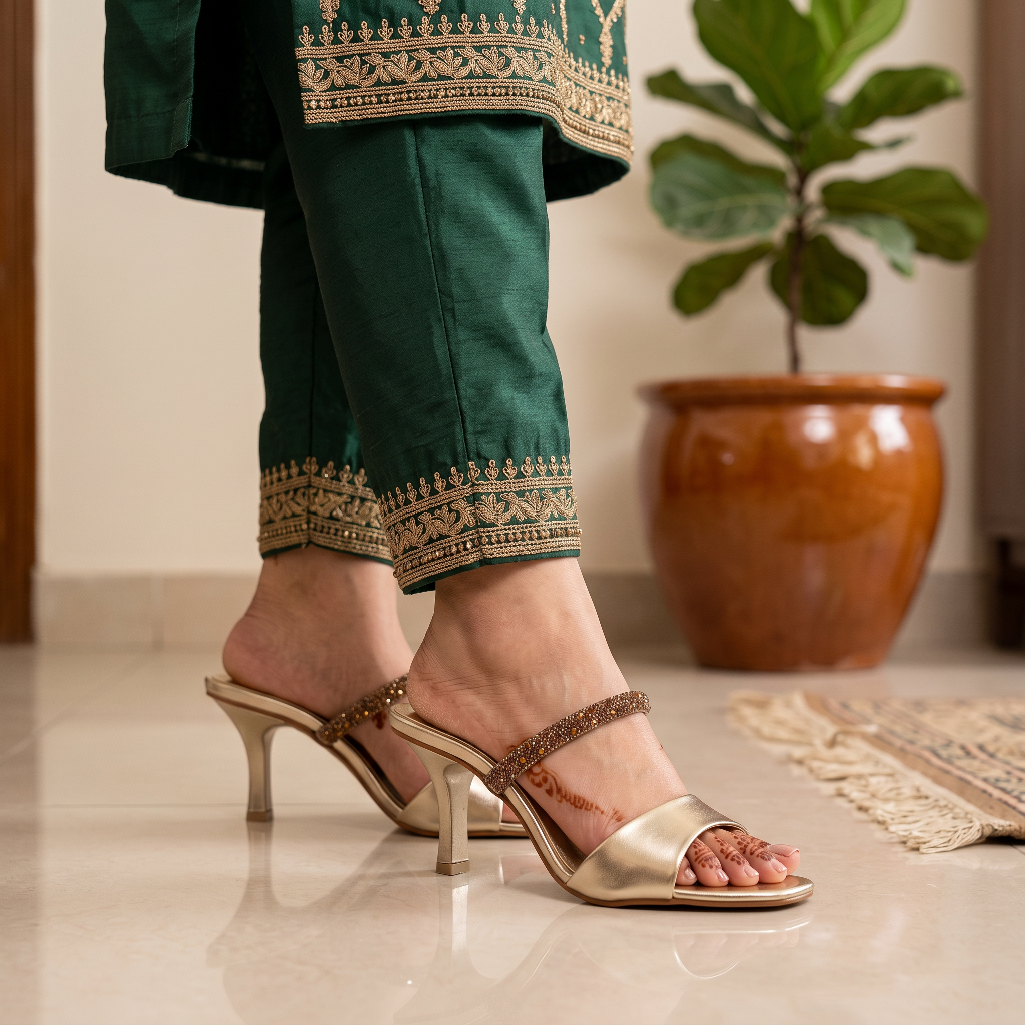 Fancy Slipper Golden 0413581